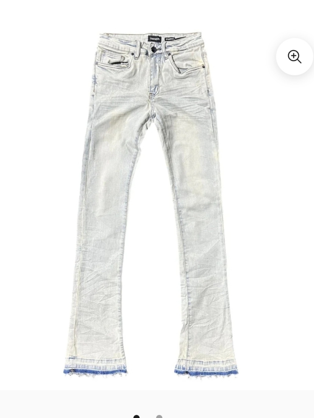 Bemburi Stacked Fit Denim Jean Size 36X36